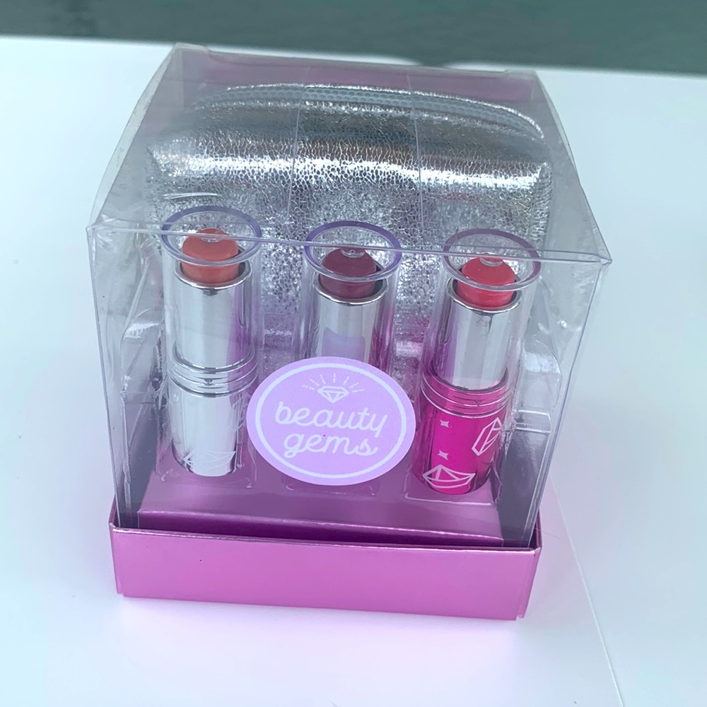 Jasmine La Belle mini lip trio & bag kit